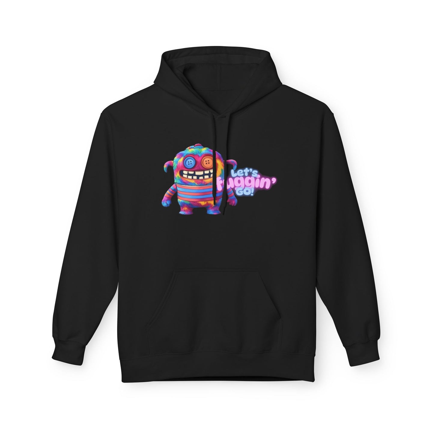 Let's Fuggin' Go!  Unisex Midweight Softstyle Fleece Hoodie