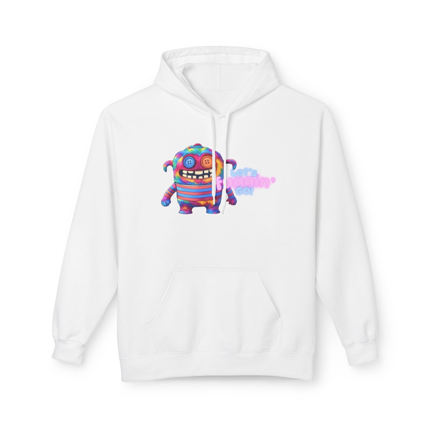Let's Fuggin' Go!  Unisex Midweight Softstyle Fleece Hoodie