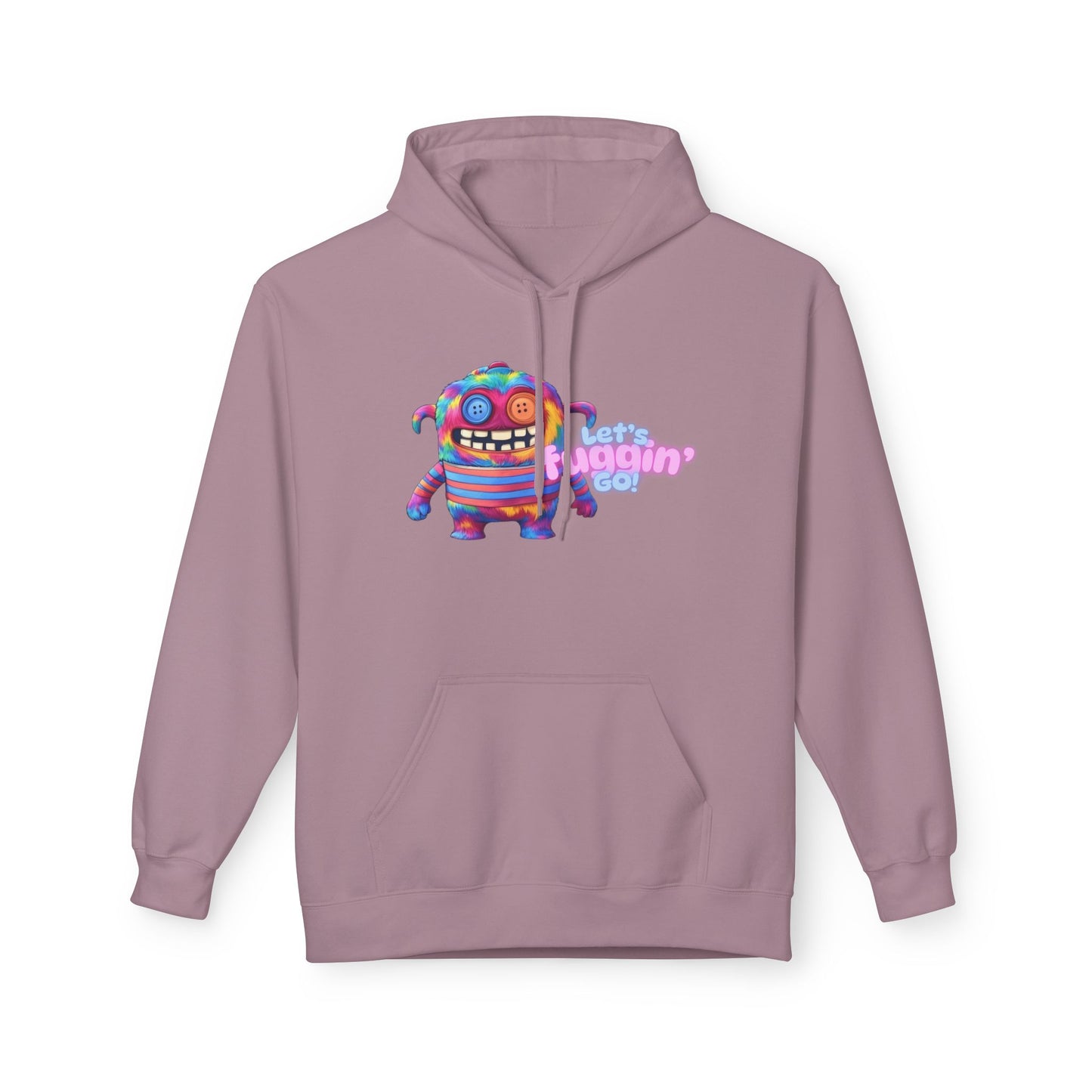 Let's Fuggin' Go!  Unisex Midweight Softstyle Fleece Hoodie