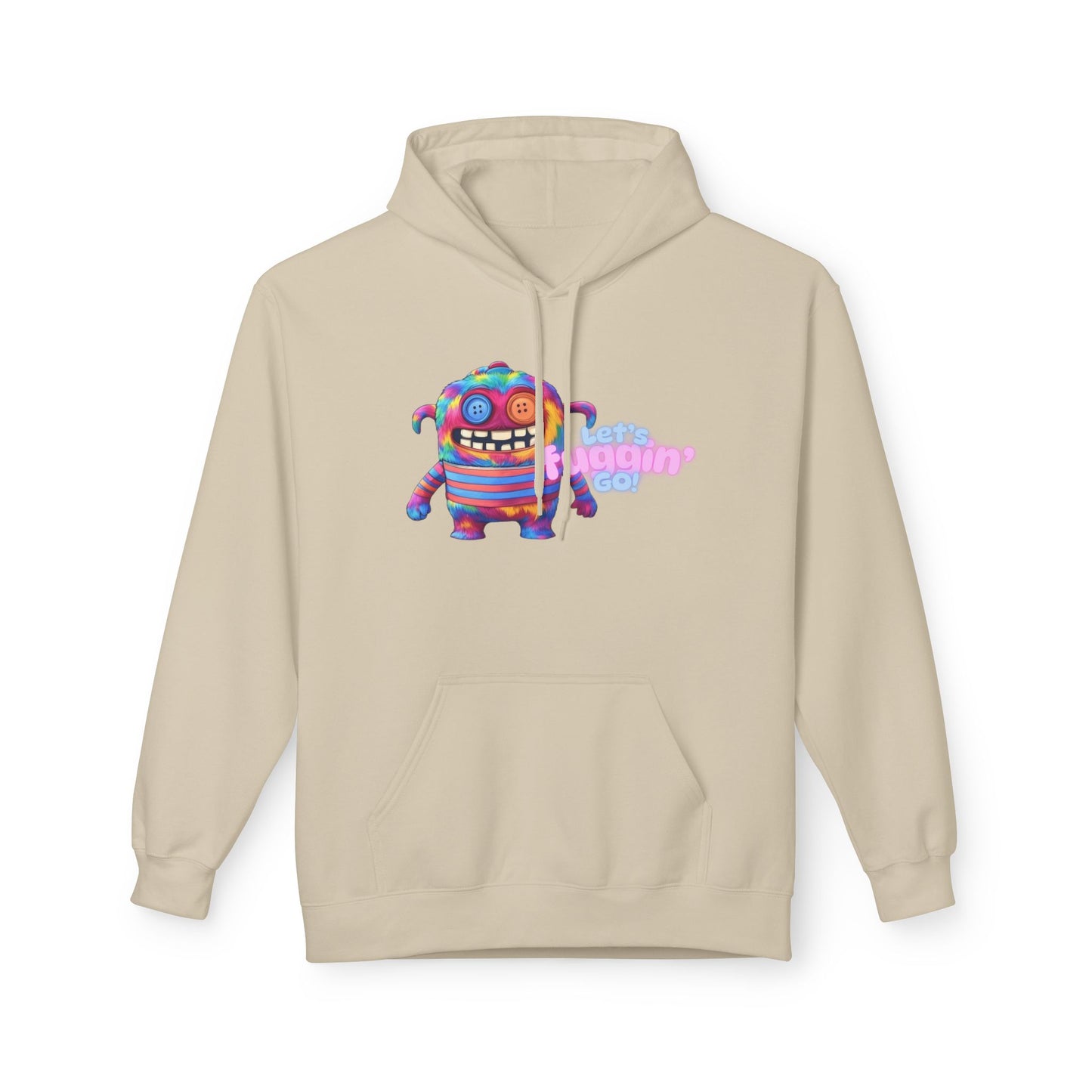 Let's Fuggin' Go!  Unisex Midweight Softstyle Fleece Hoodie