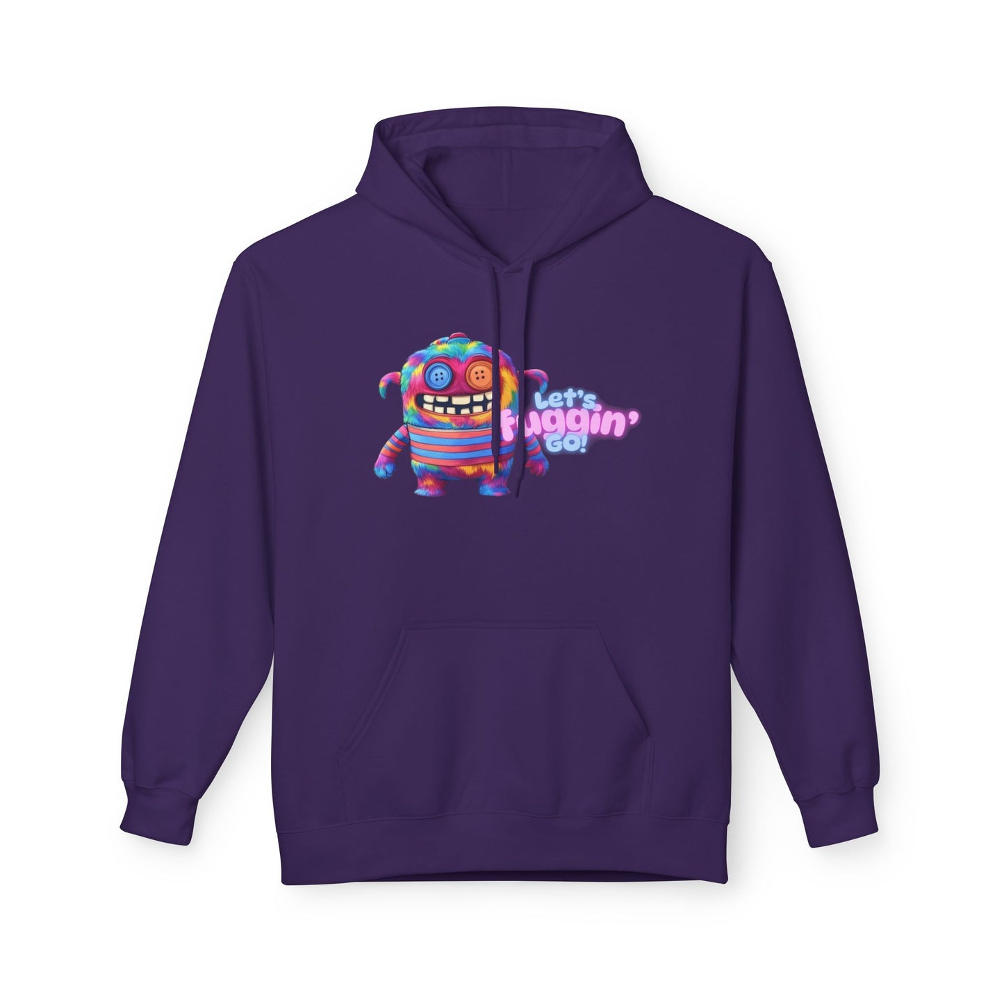 Let's Fuggin' Go!  Unisex Midweight Softstyle Fleece Hoodie