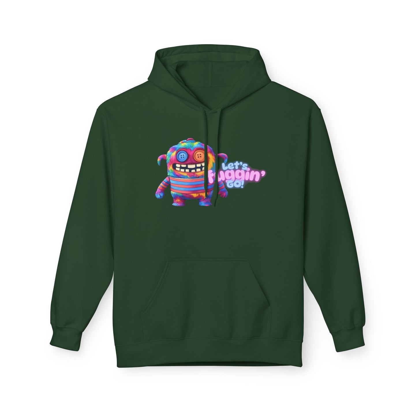 Let's Fuggin' Go!  Unisex Midweight Softstyle Fleece Hoodie
