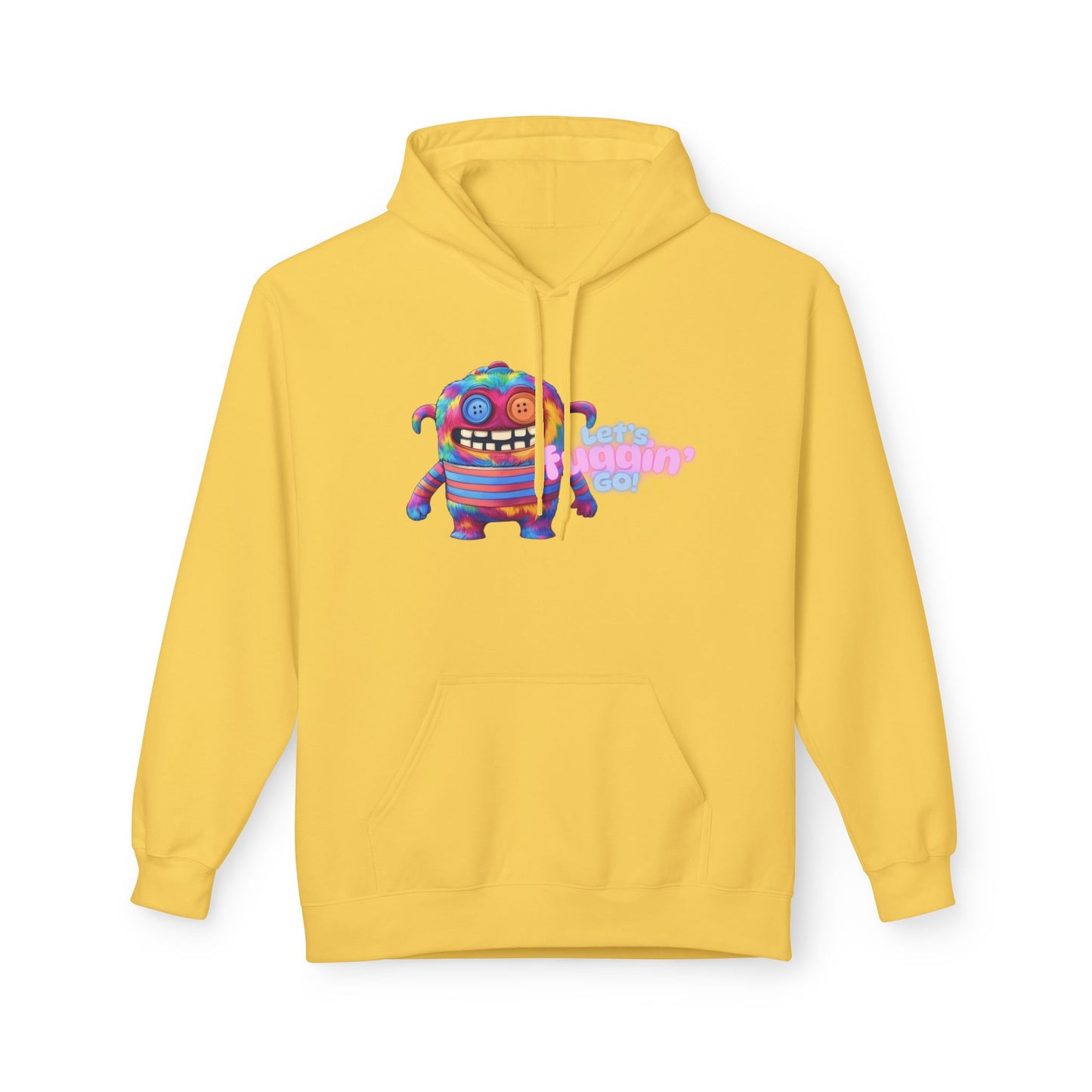Let's Fuggin' Go!  Unisex Midweight Softstyle Fleece Hoodie