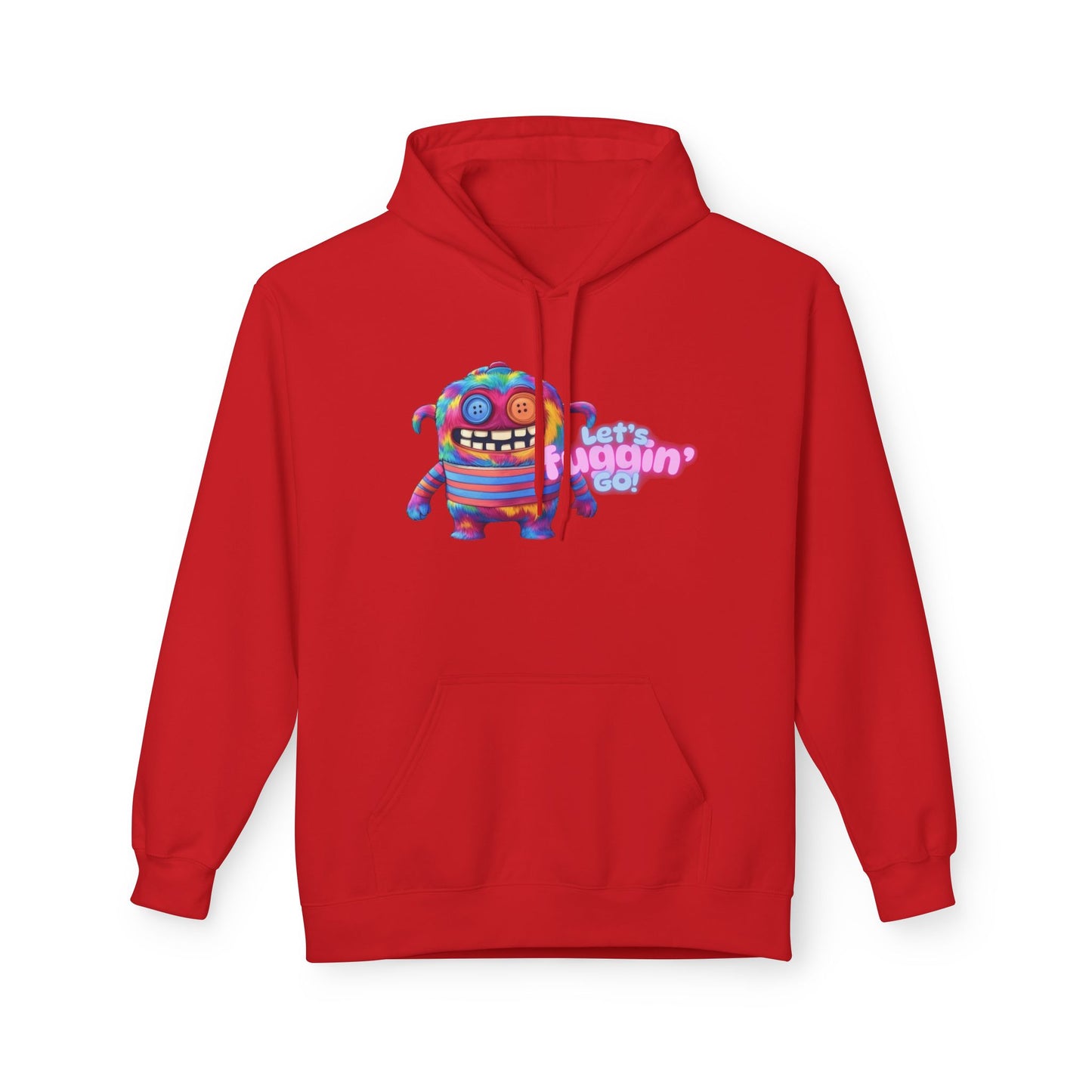 Let's Fuggin' Go!  Unisex Midweight Softstyle Fleece Hoodie