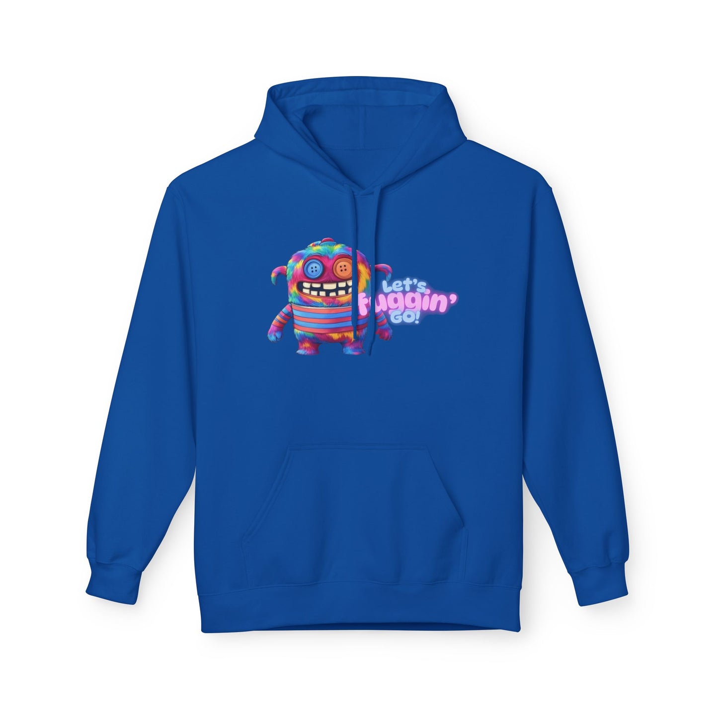 Let's Fuggin' Go!  Unisex Midweight Softstyle Fleece Hoodie