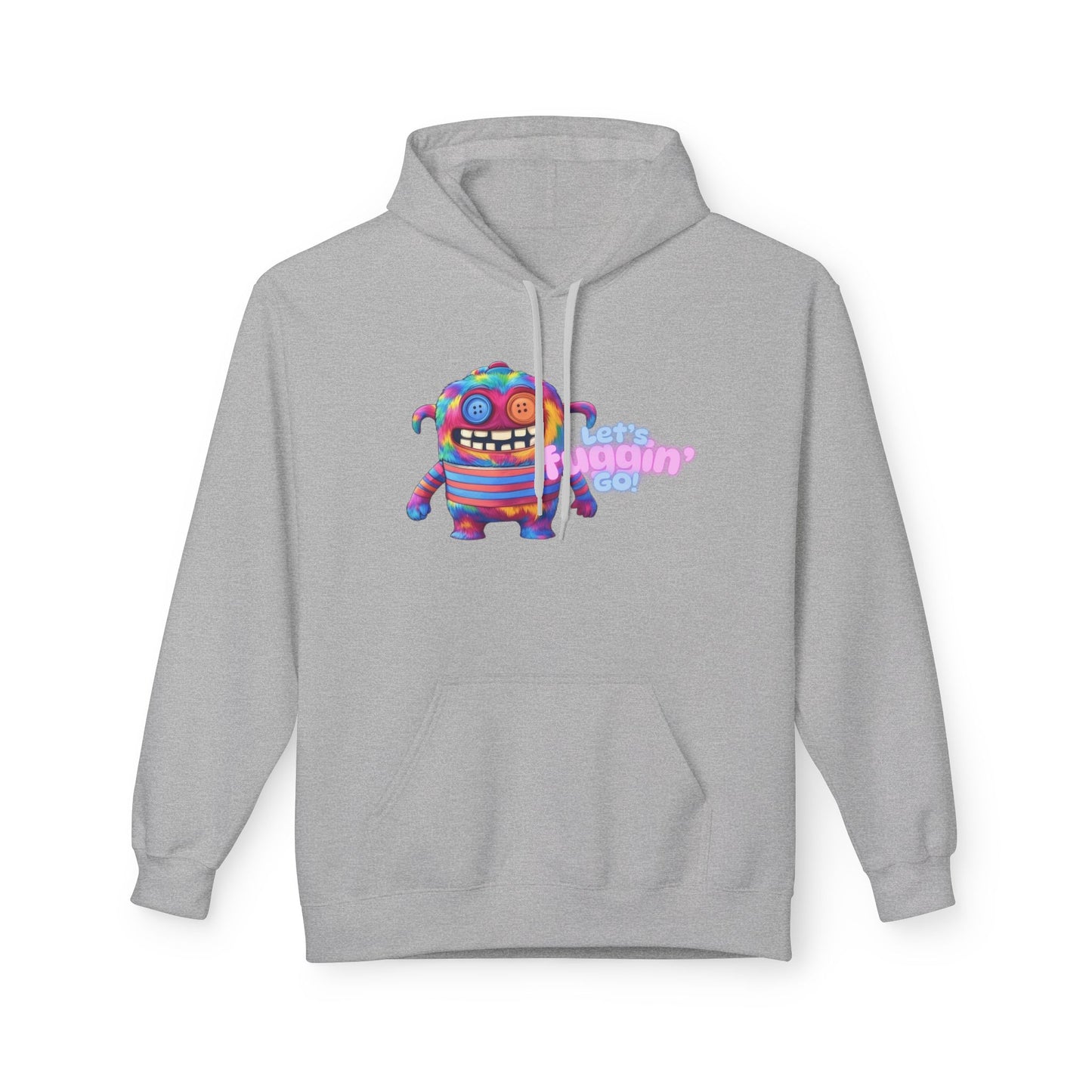 Let's Fuggin' Go!  Unisex Midweight Softstyle Fleece Hoodie