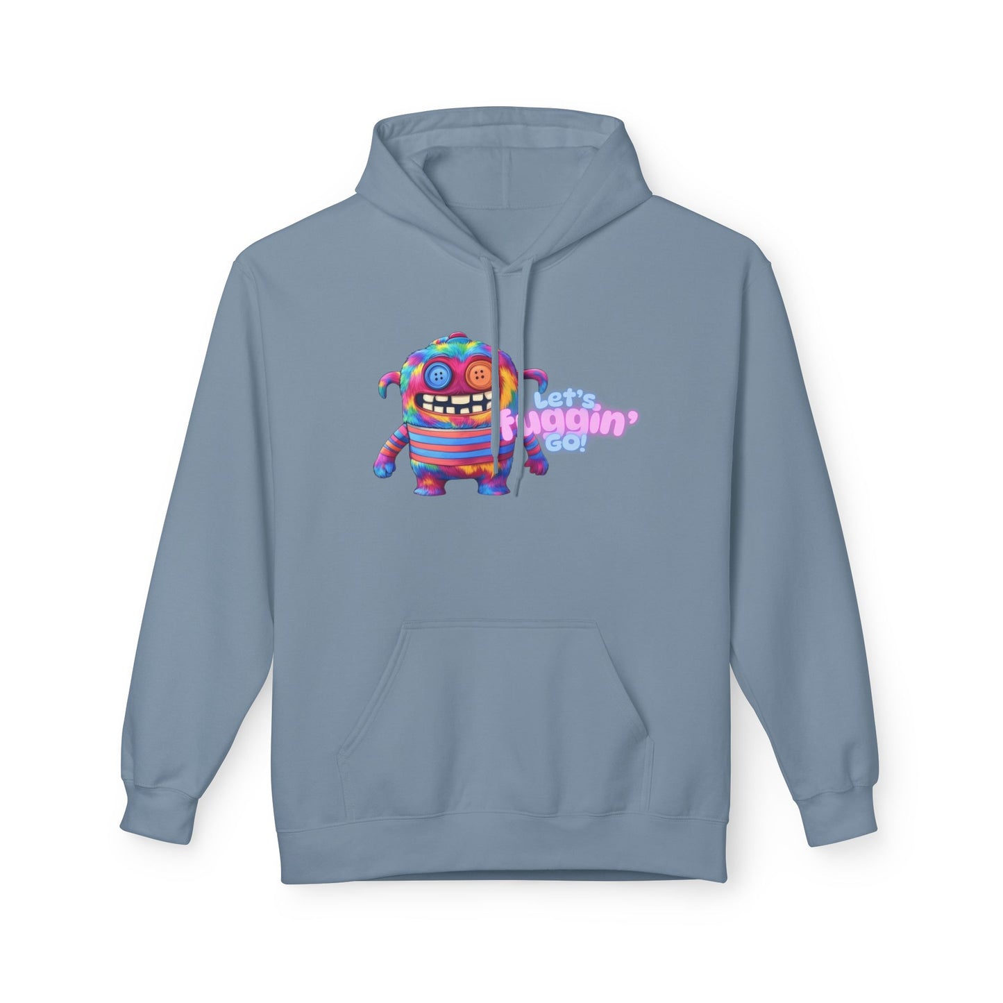 Let's Fuggin' Go!  Unisex Midweight Softstyle Fleece Hoodie
