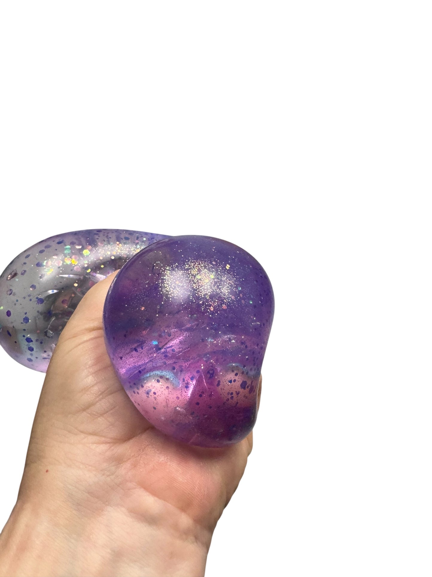 Fun Storm FIdget Ice Cube Squishy Toy - 3 inch LARGE - Choose Your Color